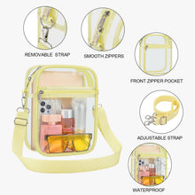 Load image into Gallery viewer, USPECLARE Clear Purse for Stadium Events Transparent Messenger Bag