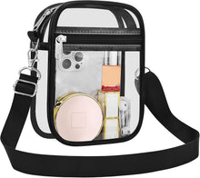 Load image into Gallery viewer, USPECLARE Clear Purse for Stadium Events Transparent Messenger Bag