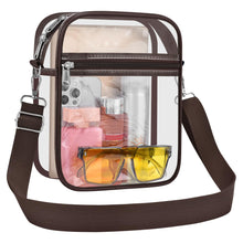 Load image into Gallery viewer, USPECLARE Clear Purse for Stadium Events Transparent Messenger Bag