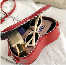 Load image into Gallery viewer, Love Chain PU Shoulder Small Crossbody Bag
