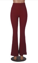 Load image into Gallery viewer, Fahion Solid Color Micro Flare Pants
