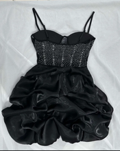 Load image into Gallery viewer, Plus Size Hot Diamond Sling Mesh Splicing Cake Dress