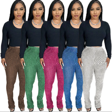 Load image into Gallery viewer, Fashion Furry Slim Stacked Pants
