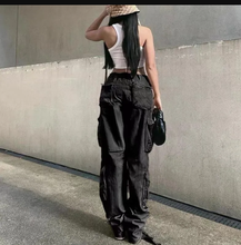 Load image into Gallery viewer, Casual Pocket Cargo Pants