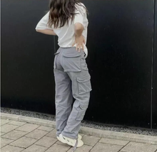 Load image into Gallery viewer, Casual Pocket Cargo Pants