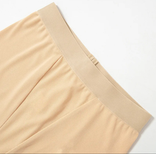 Load image into Gallery viewer, Solid Color Skinny Short Sleeve Top Shorts Casual Suit