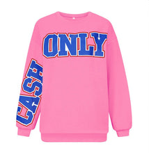 Load image into Gallery viewer, Fashion Letters Print Long Sleeve Sweatshirts
