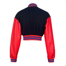 Load image into Gallery viewer, Fashion Letter Print Loose Short Baseball Jacket