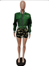 Load image into Gallery viewer, A Letter Embroidery Long Sleeve Baseball Jacket