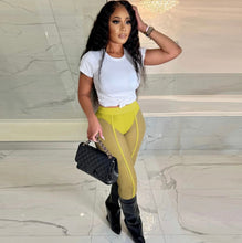Load image into Gallery viewer, Plus Size Mesh See Through Night Club Pants Www.dreamempirellc.com