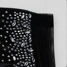 Load image into Gallery viewer, Sexy Mesh Patchwork Hot Drilling Night Club Dress