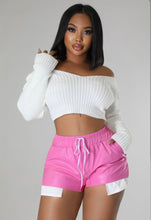 Load image into Gallery viewer, Elegant Fashion Pocket PU Leather Shorts