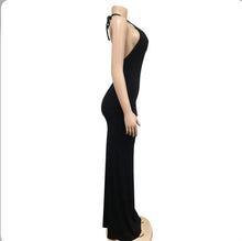 Load image into Gallery viewer, Sexy Backless U Neck Maxi Dress
