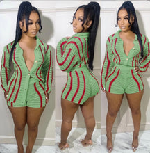 Load image into Gallery viewer, Knitted Sweater Long Sleeve Two Piece Shorts Sets