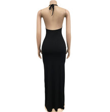 Load image into Gallery viewer, Sexy Backless U Neck Maxi Dress