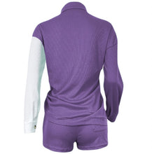 Load image into Gallery viewer, Casual Color Block Shirt And Shorts Two Piece Set