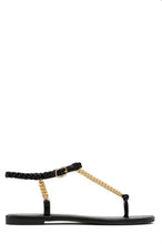 Load image into Gallery viewer, Clip Toe Flat Chain Sandals