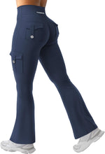 Load image into Gallery viewer, YEOREO CoreFlex Women Workout Flare Leggings
