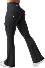 Load image into Gallery viewer, YEOREO CoreFlex Women Workout Flare Leggings
