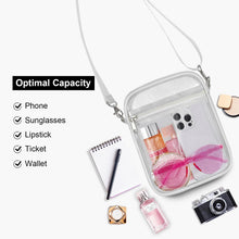 Load image into Gallery viewer, USPECLARE Clear Purse for Stadium Events Transparent Messenger Bag
