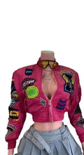 Load image into Gallery viewer, Long Sleeve Embroidered Jacket Baseball Coat
