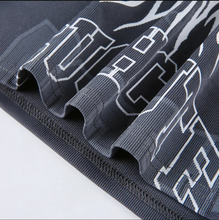 Load image into Gallery viewer, Sexy Letter Print Slim Fit T-shirt Mini Skirt Suit
