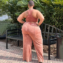 Load image into Gallery viewer, Plus Size Sleeveless Tank Tops And Wide Leg Pants Suit
