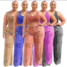 Load image into Gallery viewer, Solid Color Long Sleeve Casual Two Piece Shorts Set
