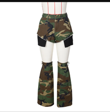 Load image into Gallery viewer, Camouflage Short Pant Leg Cover Three Piece Set

