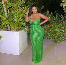 Load image into Gallery viewer, Backless Sexy Solid Maxi Dress
