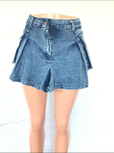 Load image into Gallery viewer, Casual Denim Slim Mini Skirt

