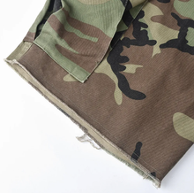 Load image into Gallery viewer, Casual Letter Patch Camouflage Shorts
