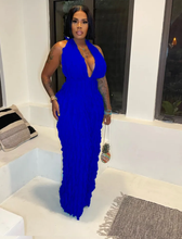 Load image into Gallery viewer, Sexy Wrap Chest Halter High Waist Jumpsuit
