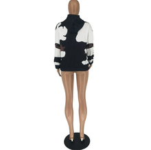 Load image into Gallery viewer, Fashion Print Long Sleeve Hooded Sweatshirt
