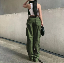 Load image into Gallery viewer, Casual Pocket Cargo Pants
