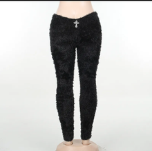 Load image into Gallery viewer, Fashion Crucifixion Woolen Slim Pants
