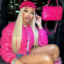 Load image into Gallery viewer, Solid Color Long Sleeve Cotton Jacket
