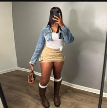 Load image into Gallery viewer, Low Waist Sexy Slim Half-body Skirt
