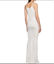 Load image into Gallery viewer, Sexy Sling Hollow Out Solid Maxi Dress
