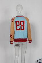 Load image into Gallery viewer, Fashion Letter Zipper Casual Sweater Coat
