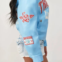 Load image into Gallery viewer, Leather Letter Printed Jackets
