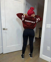 Load image into Gallery viewer, Letter Print Long Sleeve Baseball Jackets
