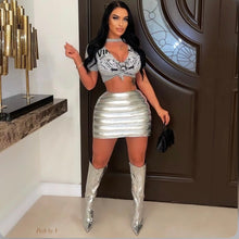 Load image into Gallery viewer, Sexy Bodycon Mini Skirt
