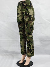 Load image into Gallery viewer, Casual Fashion High Waist Camouflage Pants
