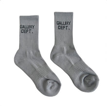 Load image into Gallery viewer, Fashion Women And Men Letters Print Solid Color Socks
