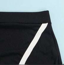 Load image into Gallery viewer, Sexy Slim Lapel Short Sleeve Side Slit Skirt Two Piece Set
