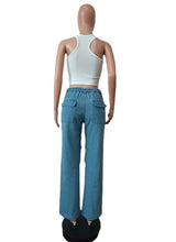 Load image into Gallery viewer, Casual Denim Hole Jeans
