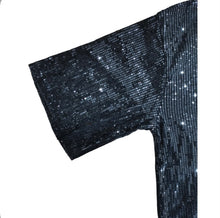 Load image into Gallery viewer, Letter Print Sequin Loose Casual Dress
