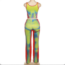 Load image into Gallery viewer, Fashion Printed Vest And Pants Two Piece Set

