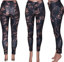 Load image into Gallery viewer, Casual Snake Skin Print Skinny Leggings
